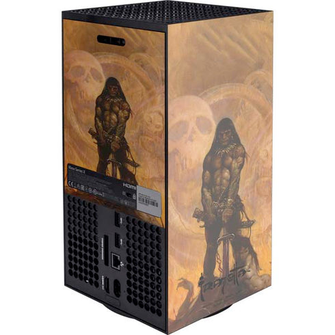Barbarian by Frazetta XBox Series X Digital Edition Console Skin